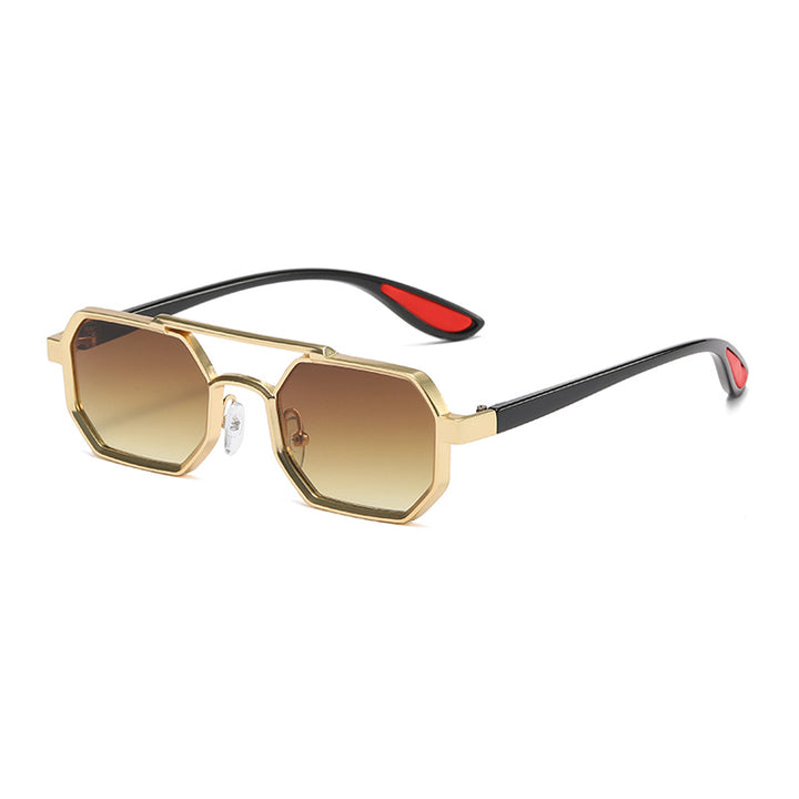 Women's fashionable designer sunglasses with exclusive octagonal frame Bowlift