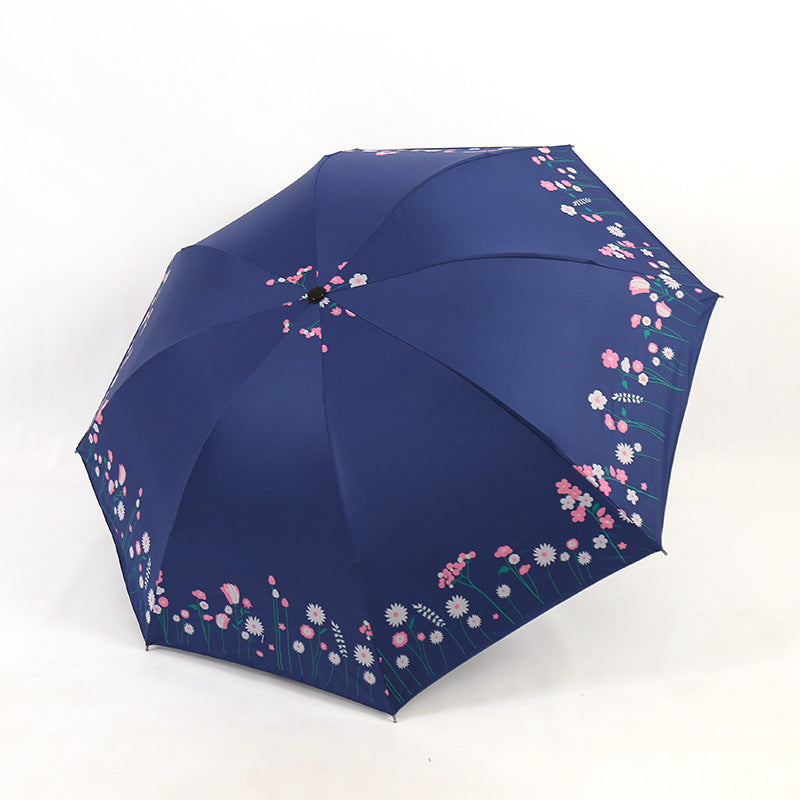 Women's umbrella with floral accents Bowlift