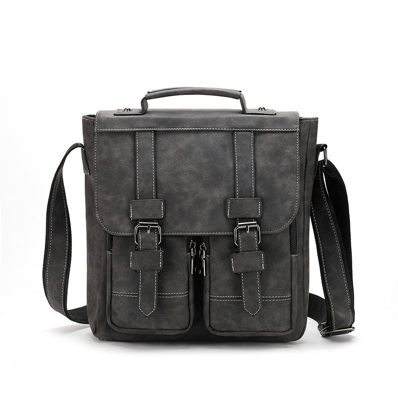 Vintage-Look Crossbody Bag Bowlift