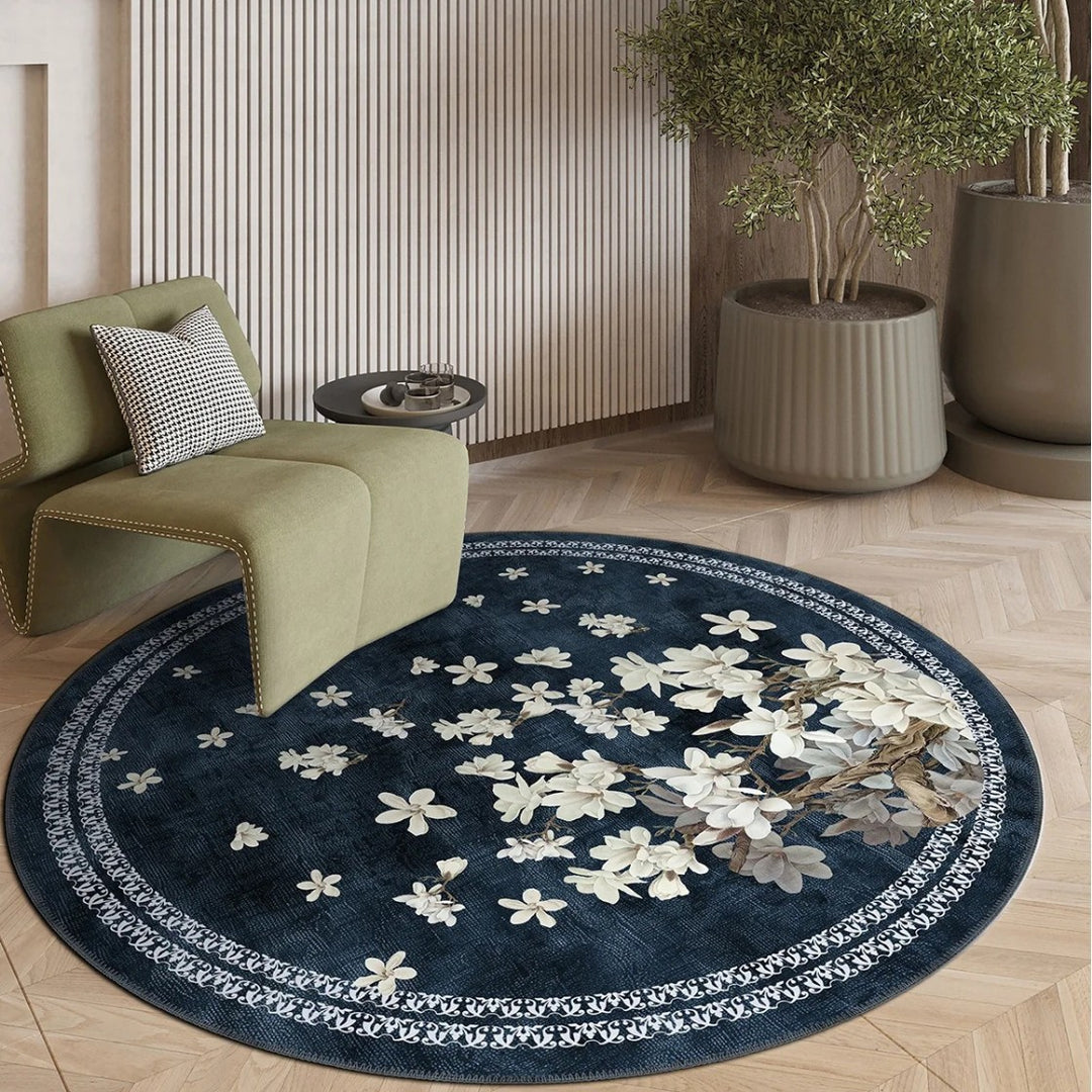 Artistic Floral Area Rug