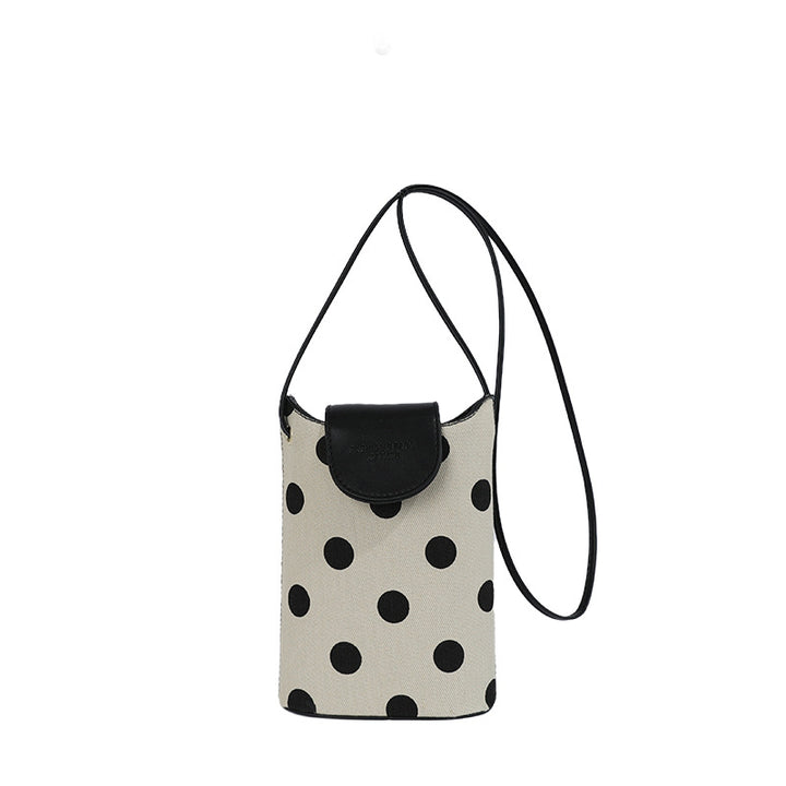 WoPlayful Polka Dot Crossbody Bag Bowlift