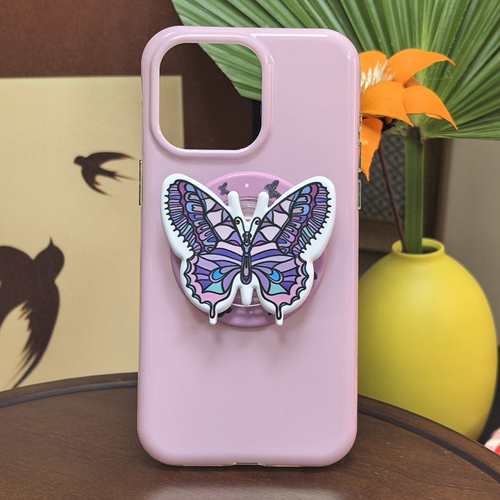 Butterfly-Themed Phone Grip Bowlift