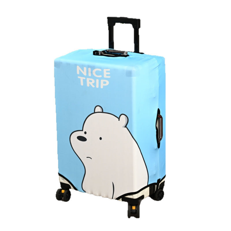 Patterned Hard Shell Luggage Bowlift