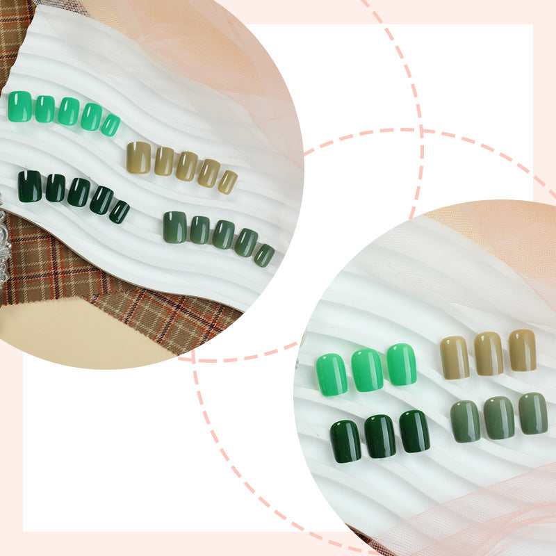 Elegant Press-On Nail Set with Natural Gloss Finish Bowlift