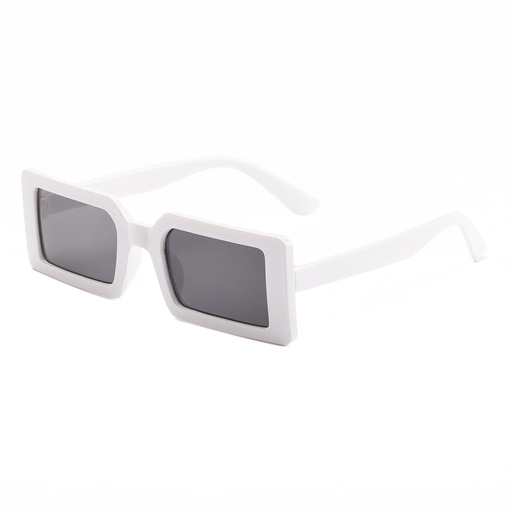 Women's fashionable square sunglasses with coordinated frame Bowlift