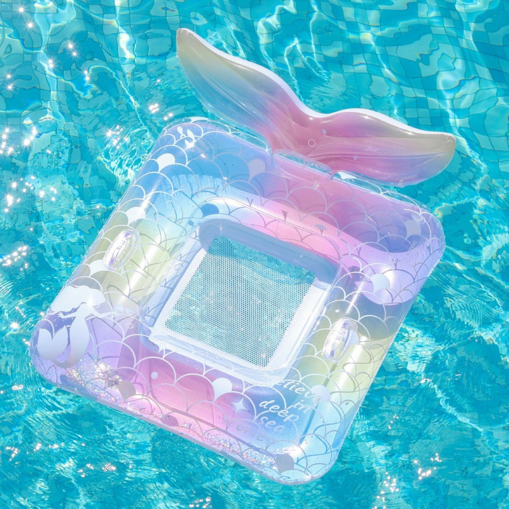 Inflatable Mermaid Tail Pool Float Bowlift