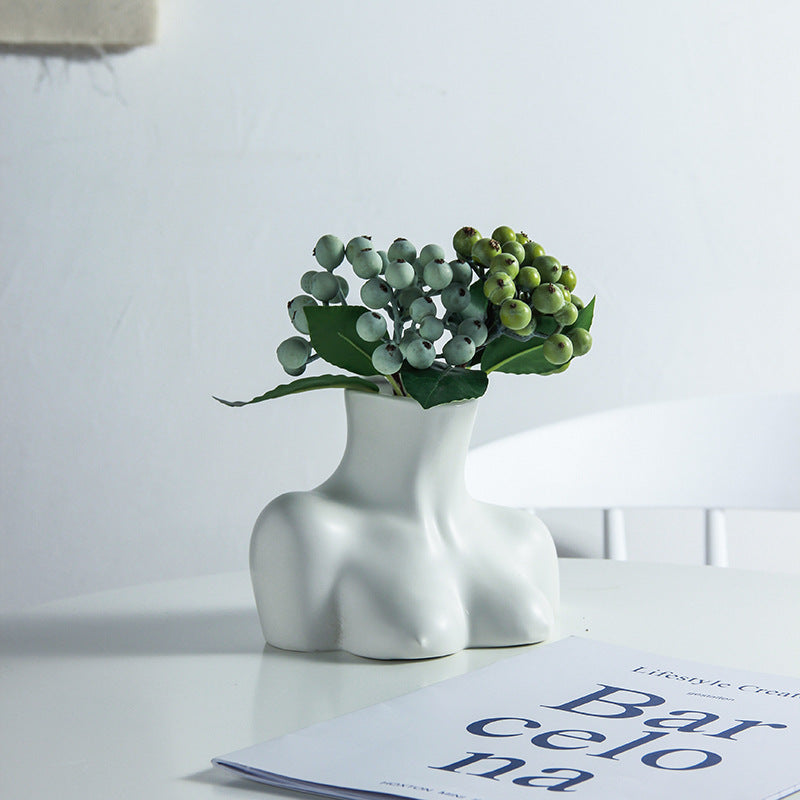 Artistic Abstract Ceramic Vase