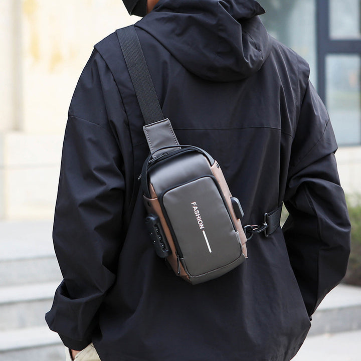 Water-Resistant Fashion Sling Bag Bowlift