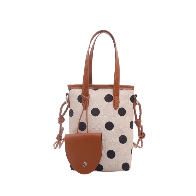 WoChic Polka Dot Tote Bag Bowlift