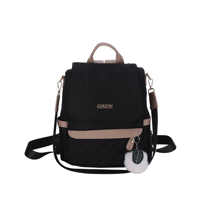 Quilted Multi-Compartment Backpack