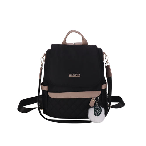 Quilted Multi-Compartment Backpack