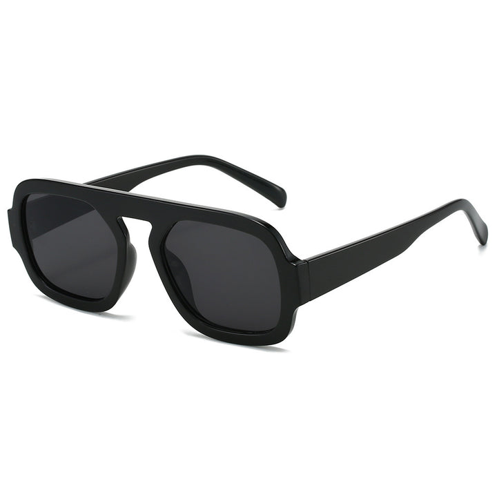 Oversized Geometric Lens Sunglasses Bowlift