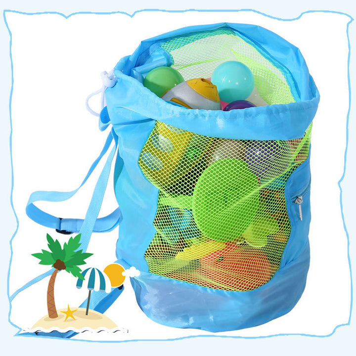 Multifunctional mesh toy bag Bowlift