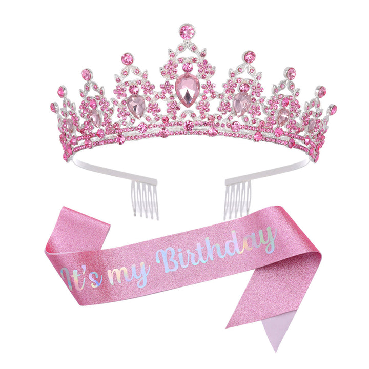 Women's black embellished tiara with elegant design Bowlift