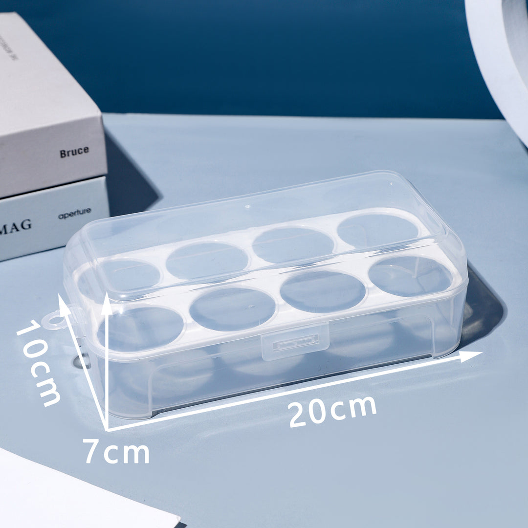 Clear Multi-Compartment Organizer Box Bowlift