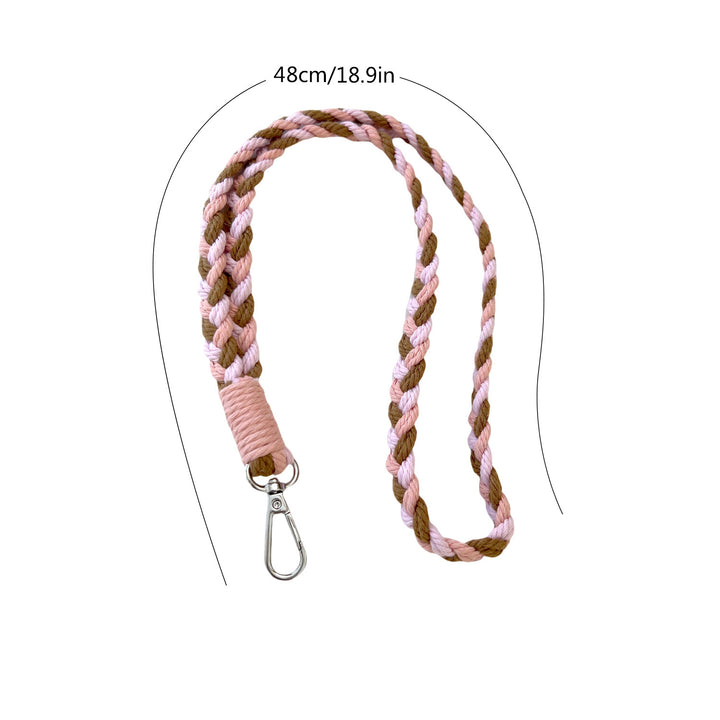 Braided Cotton Dog Leash Bowlift