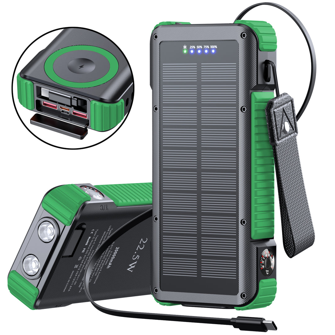 Wearable Solar Power Bank Bowlift