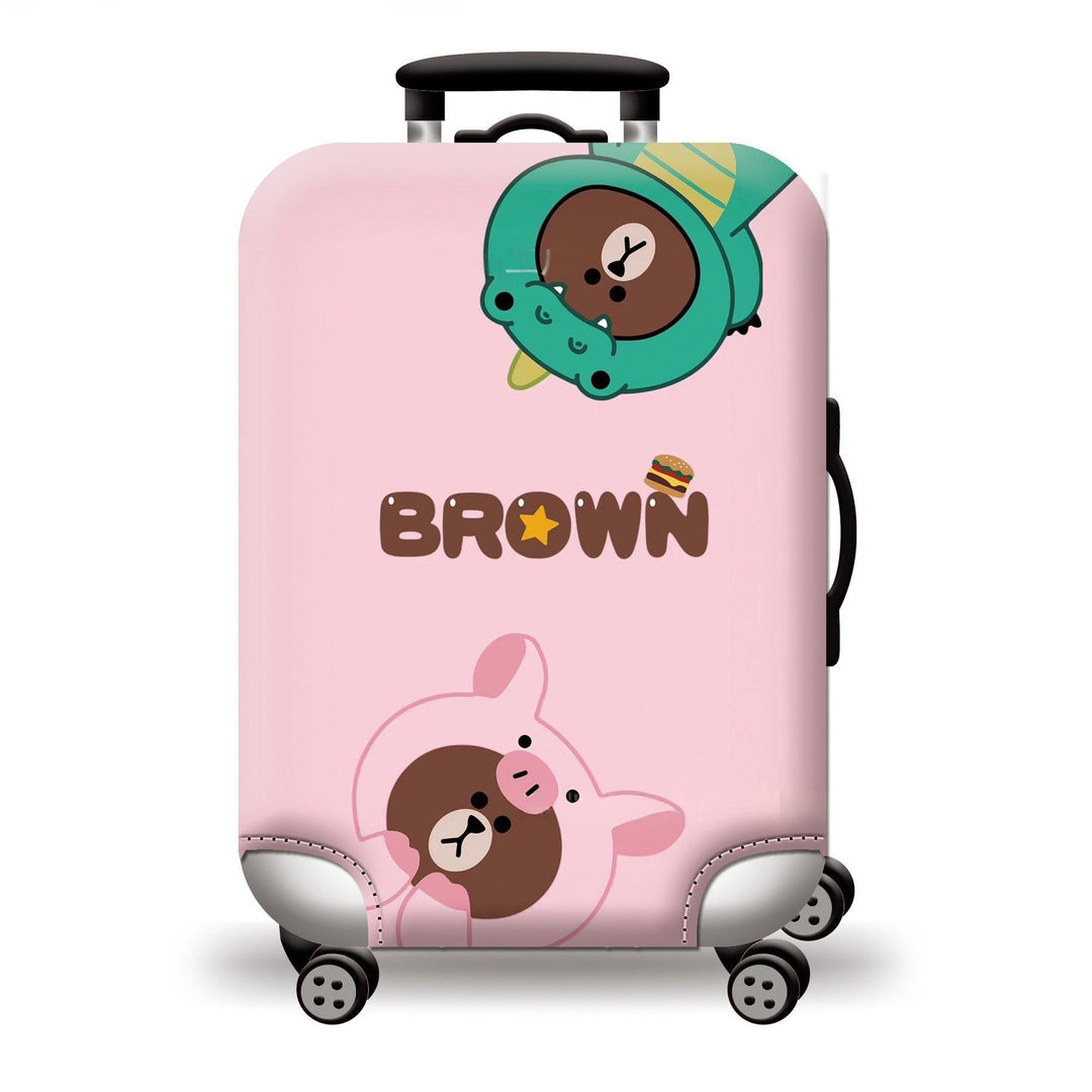 Women Hard Shell Suitcase with Cute Animal Design Bowlift