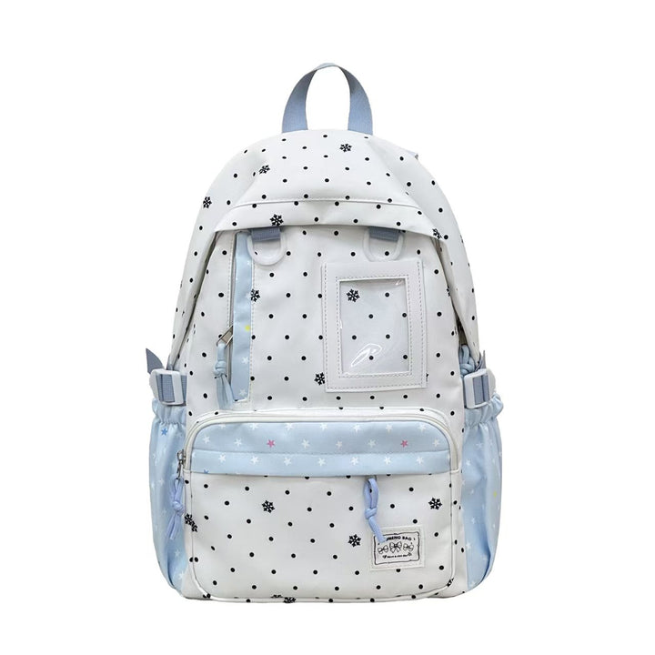 Patterned Multi-Pocket Backpack Bowlift