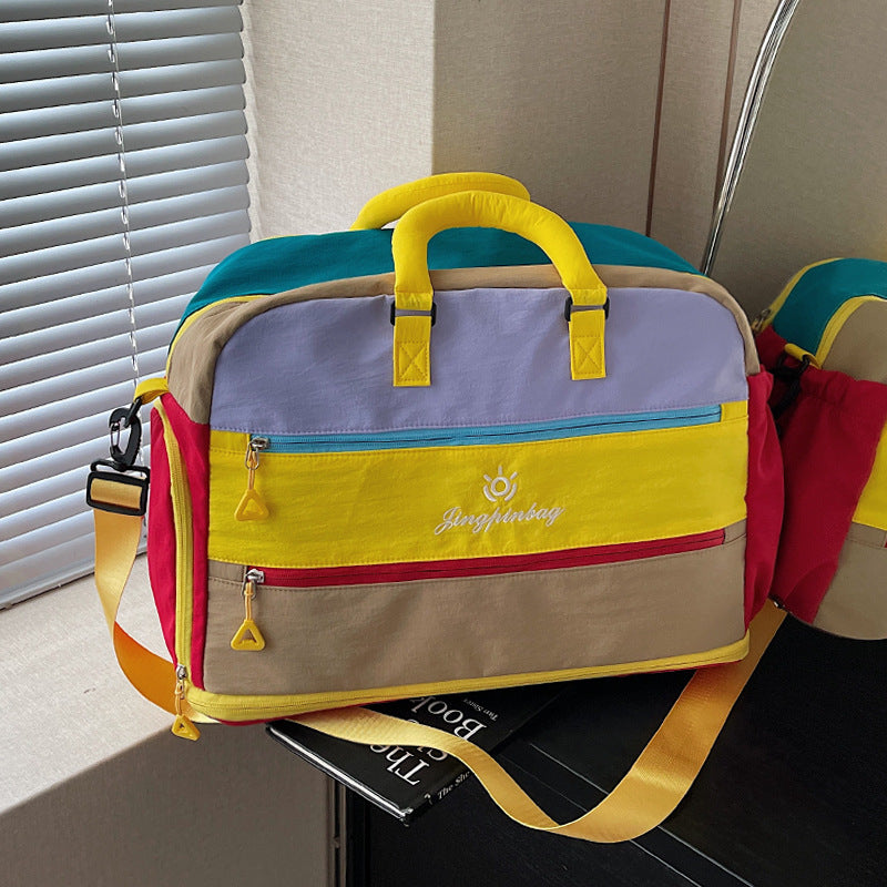 Versatile Multi-Pocket Travel Duffle Bag