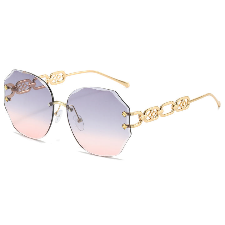 Elegant Oversized Octagonal Sunglasses Bowlift