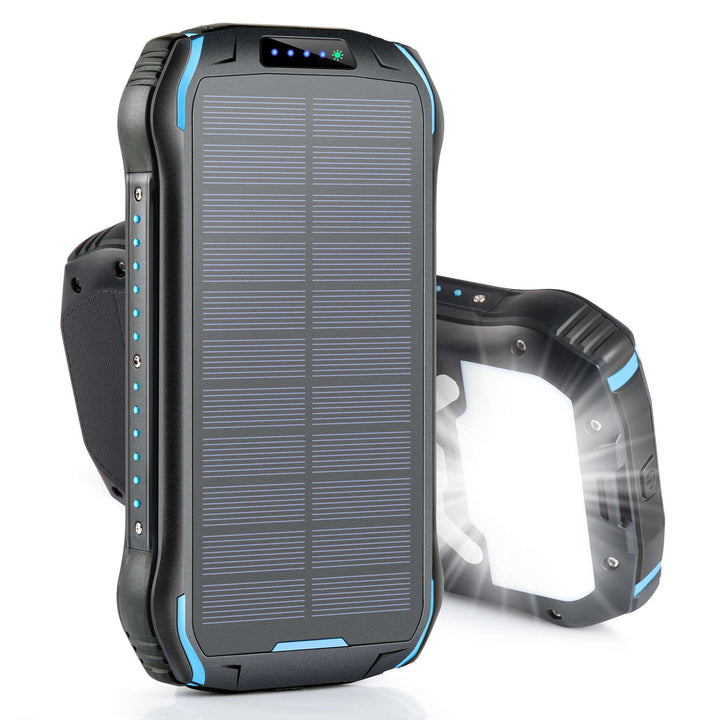Solar Powerbank with Waterproof Housing and SOS Function Bowlift