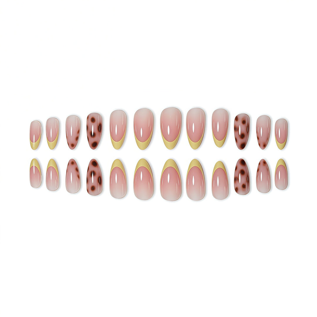 Chic Ombre Acrylic Press-On Nails Bowlift