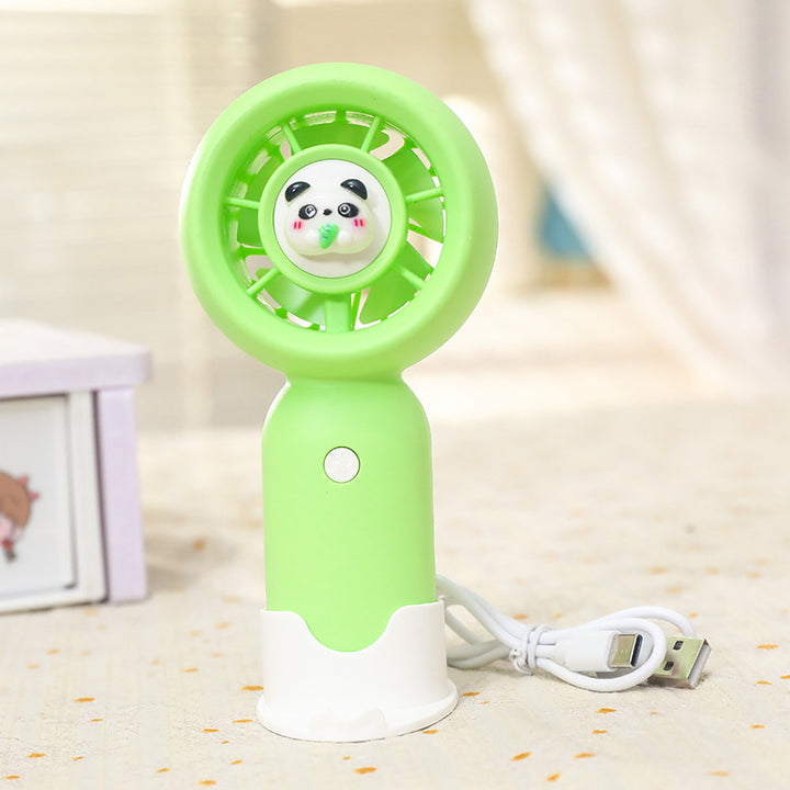 Women's portable handheld fan with compact and ergonomic design Bowlift