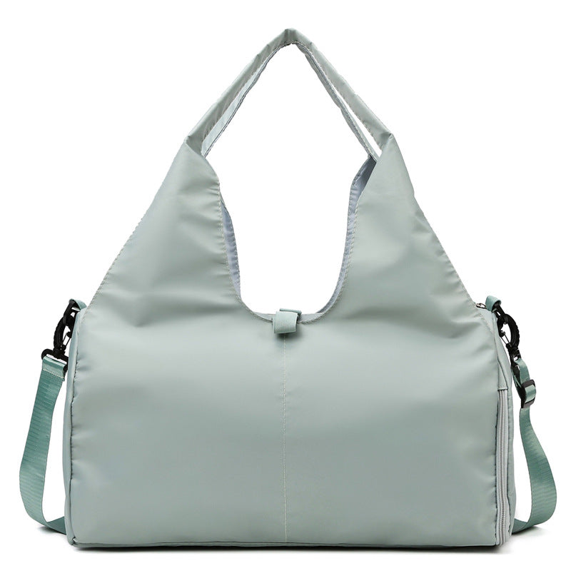 Sporty Weekend Bag With Ergonomic Carrying Handle And Versatile Compartment Setup Bowlift