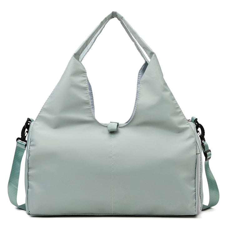 Sporty Weekend Bag With Ergonomic Carrying Handle And Versatile Compartment Setup Bowlift