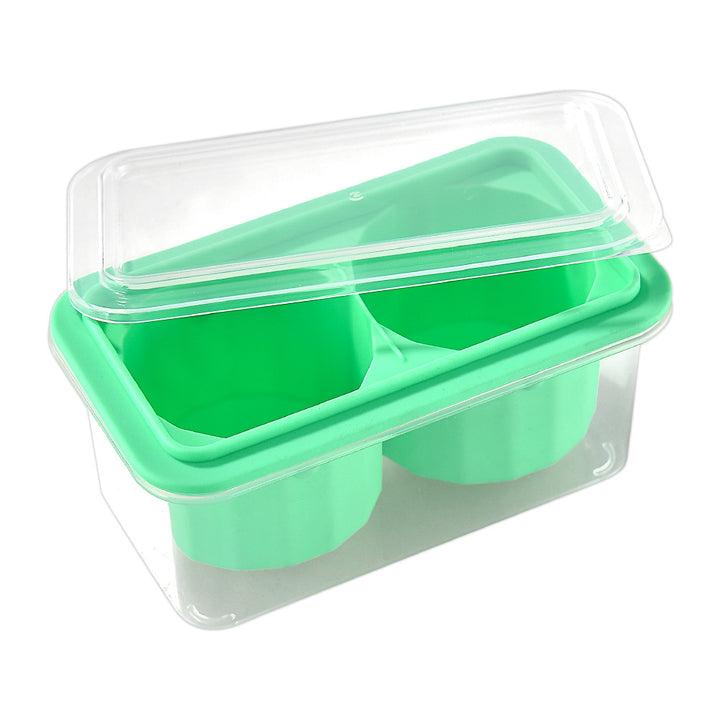 Silicone Ice Cube Tray with Practical Lid Bowlift