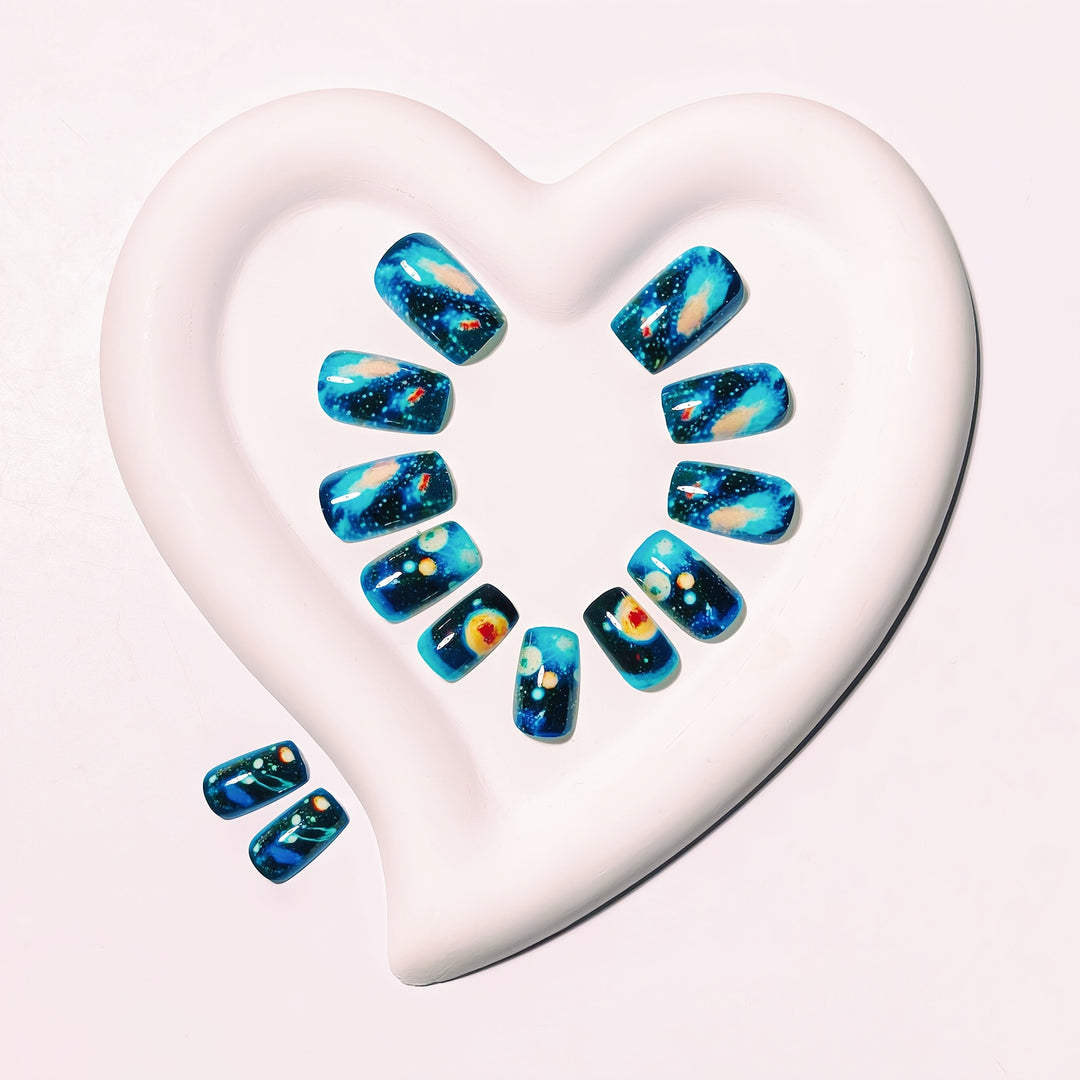 Artificial nails in galactic space design Bowlift