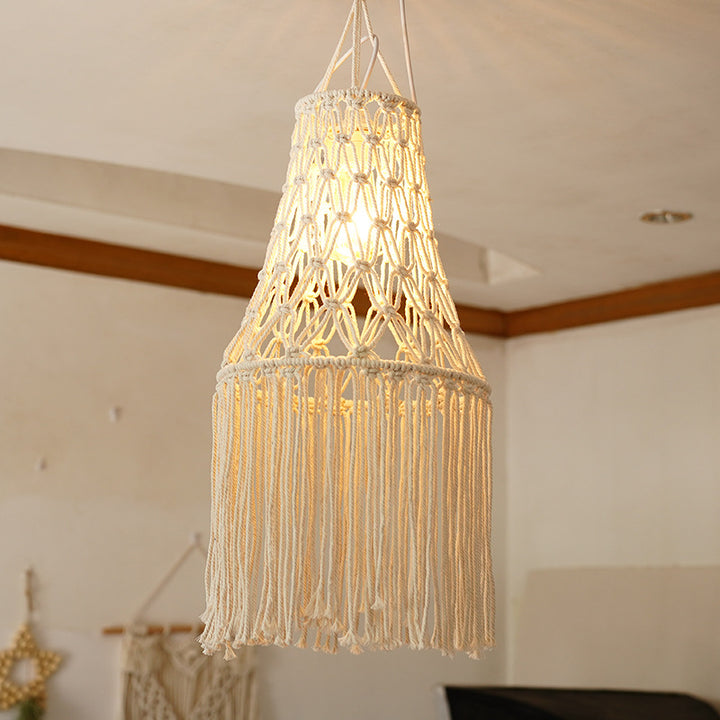 Macrame Hanging Lantern Bowlift