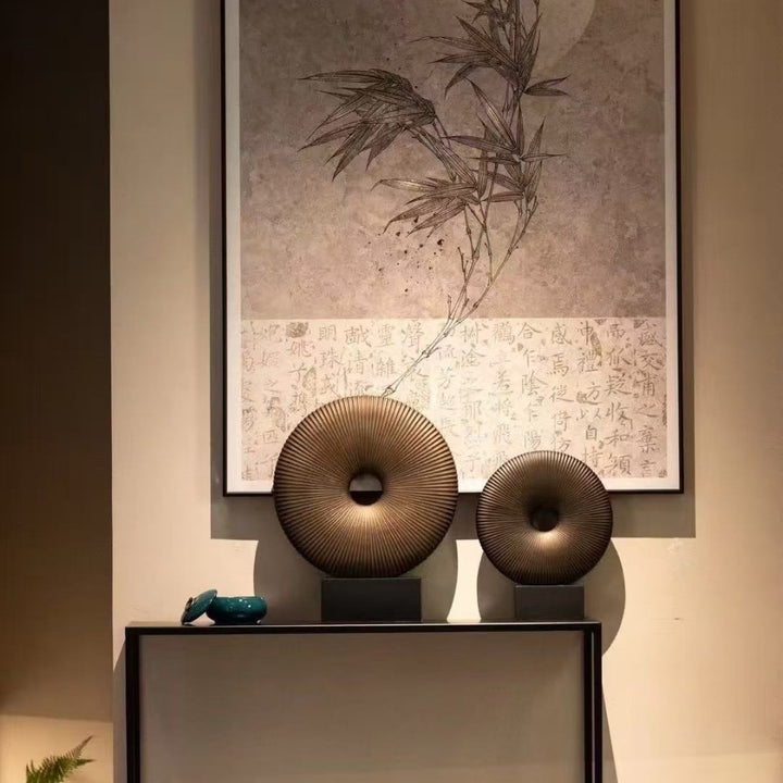 Decorative Sculptural Accent Discs