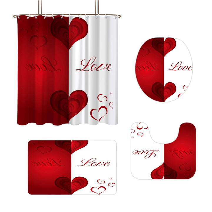 Family Themed Bathroom Decor Set Bowlift
