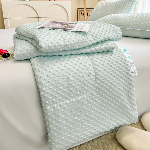 Reversible Textured Ultra-Soft Ice Cream-Like Cooling Summer Comforter | Bowlift
