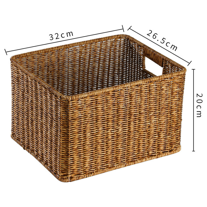 Premium Handwoven Square Storage Basket Bowlift