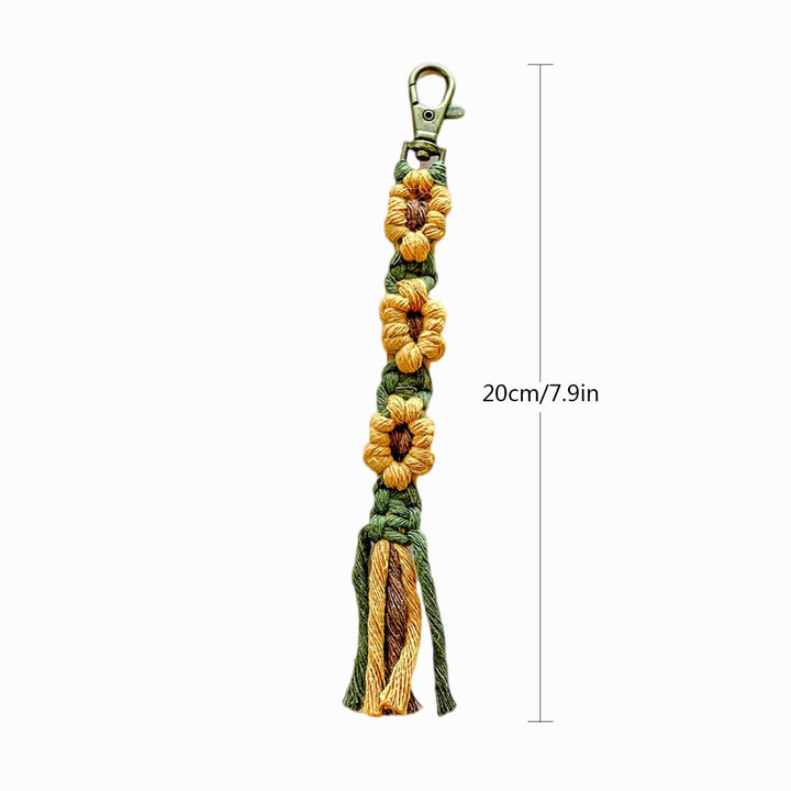 Macrame Tassel Keychain Bowlift