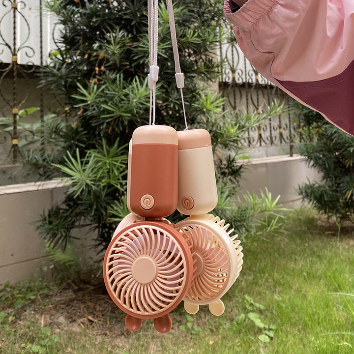 Unisex Portable Hand Fan in Cute Animal Design Bowlift 1782131749