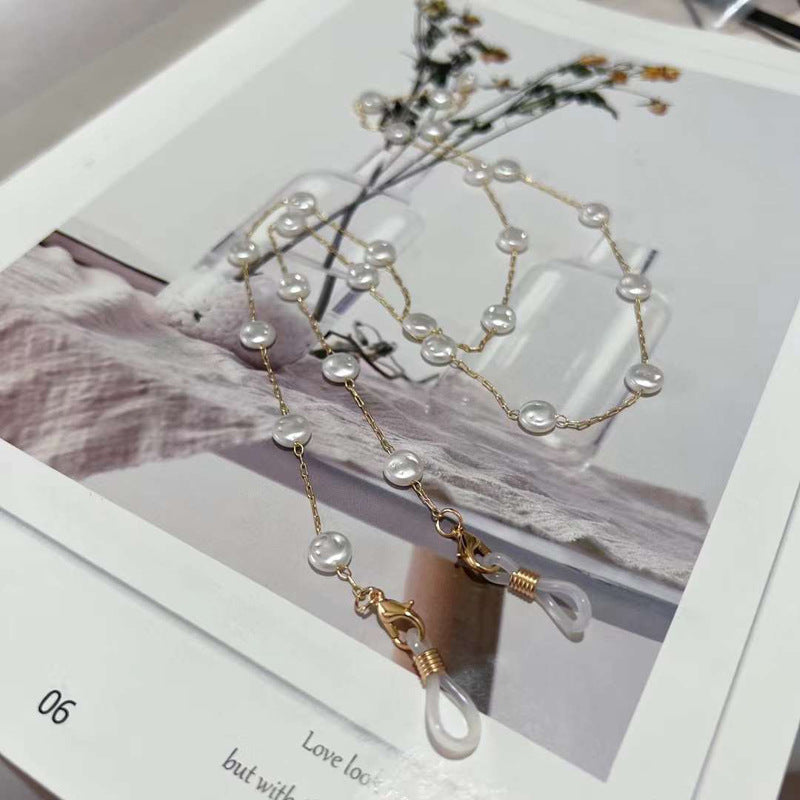 Elegant Pearl-Linked Eyewear Chain Bowlift 1786692184
