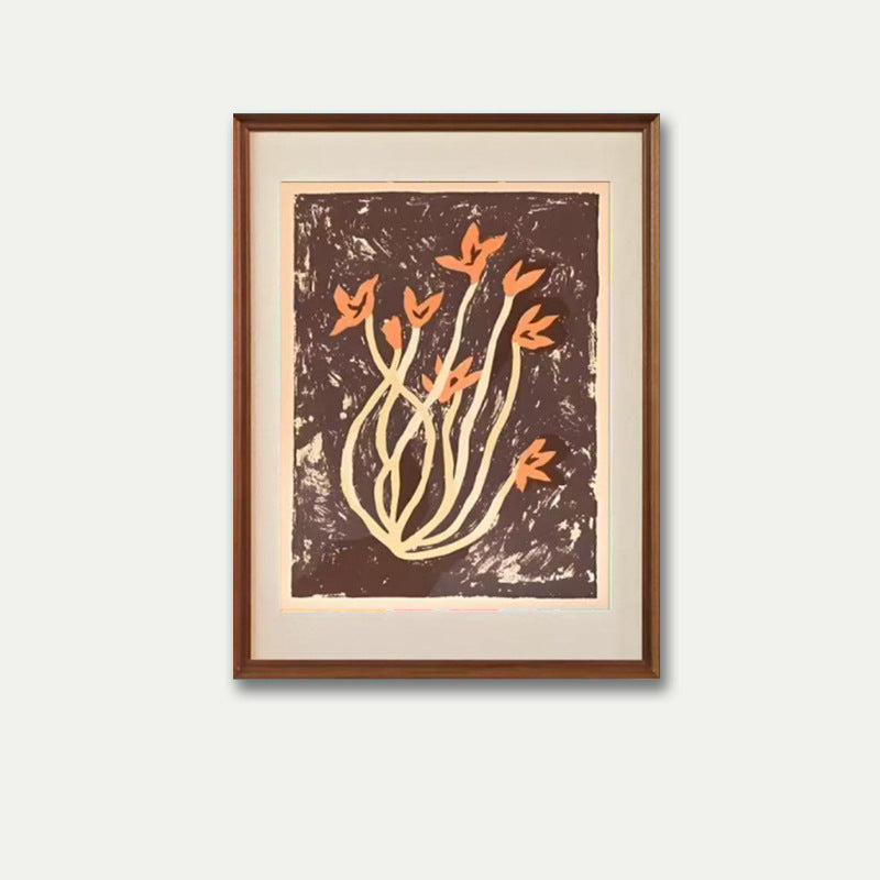 Divided Botanical Print Artwork