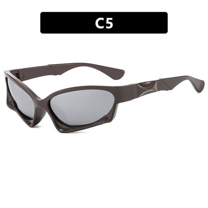 Ladies sporty sunglasses with modern, aerodynamic design Bowlift