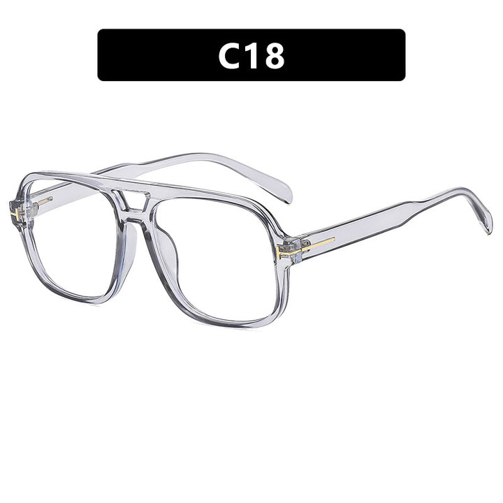 Ladies square designer glasses with delicate frame and modern plastic material Bowlift