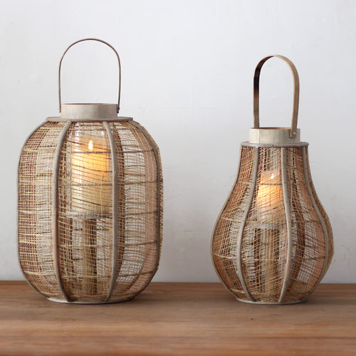 Decorative Rattan Lamp Bowlift
