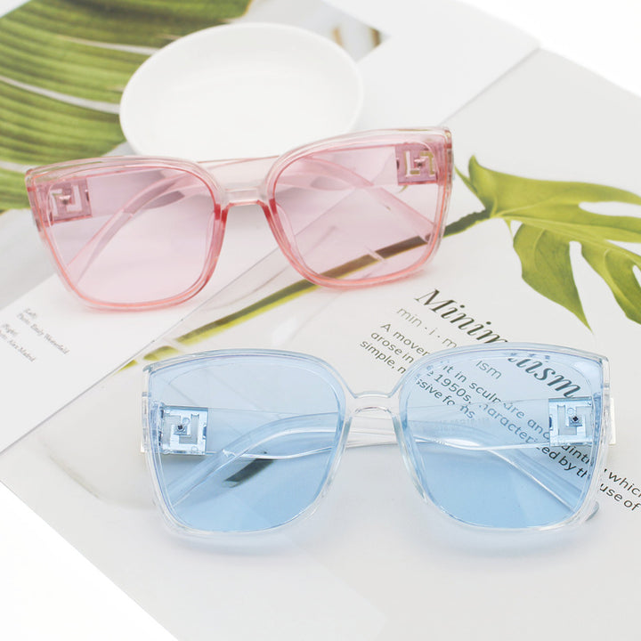 Women's Fashion Oversized Square Sunglasses Bowlift