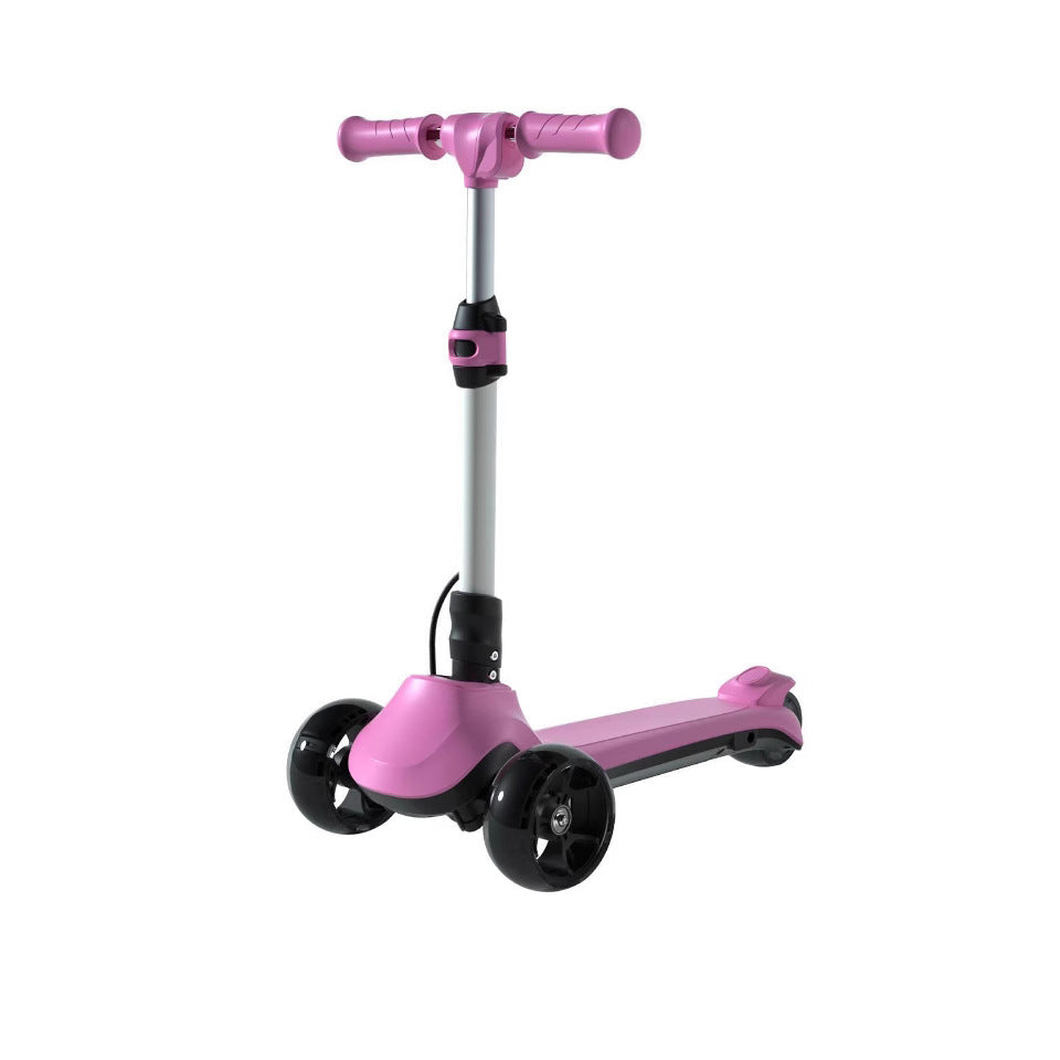 Three-Wheel Adjustable Height Kick Scooter Bowlift