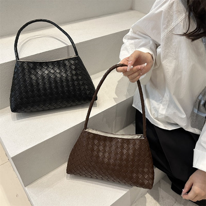 WoWoven Leather Handbag Bowlift