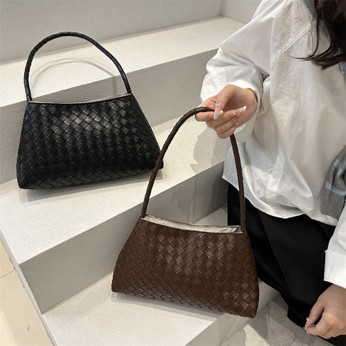 WoWoven Leather Handbag Bowlift