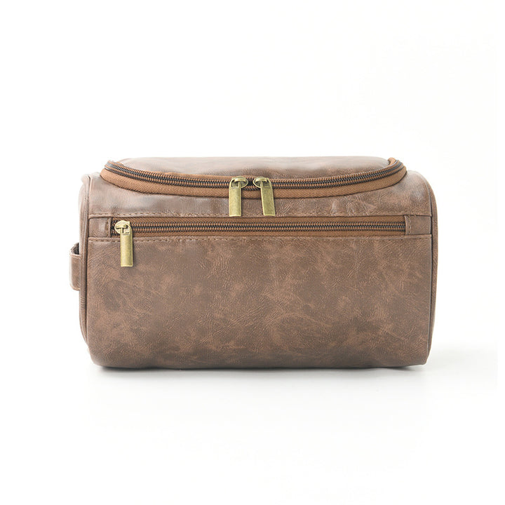 Cosmetic Bag Made of High-Quality Artificial Leather Bowlift