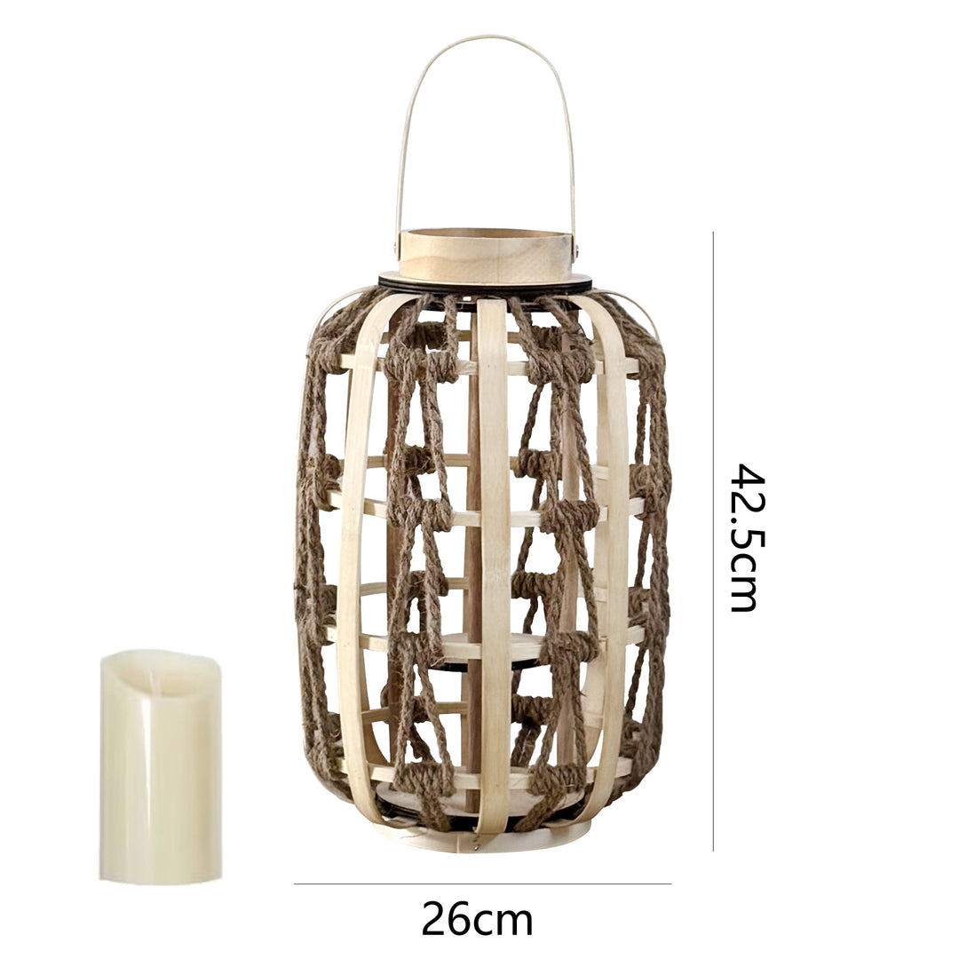 Decorative Rattan Lantern Bowlift